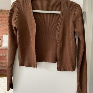 Cropped cardigan